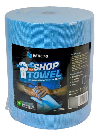 ROLLO JUMBO TOALLA INDUSTRIAL VERETO